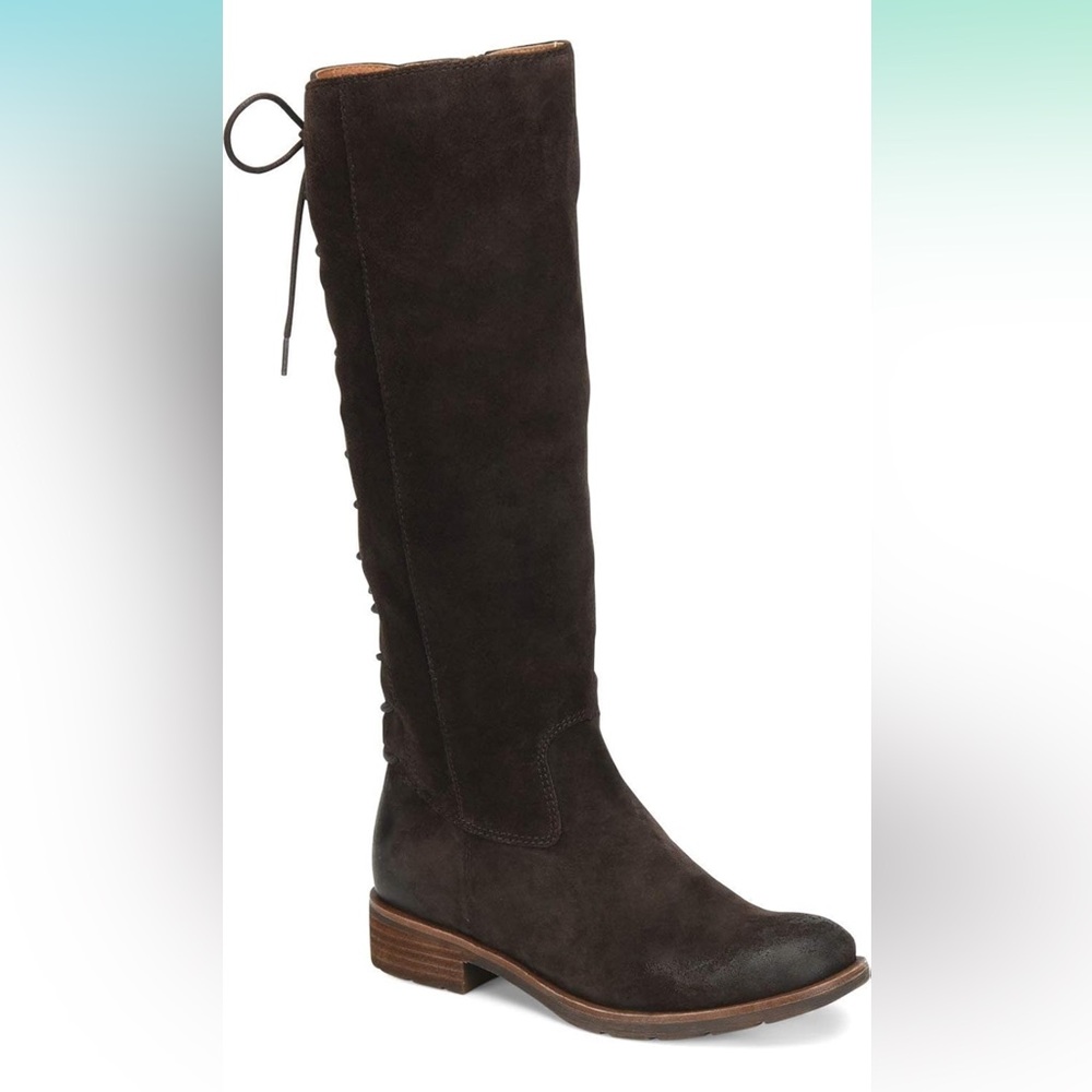 Sofft Women's Sharnell II Dark Brown Suede Boots size 9